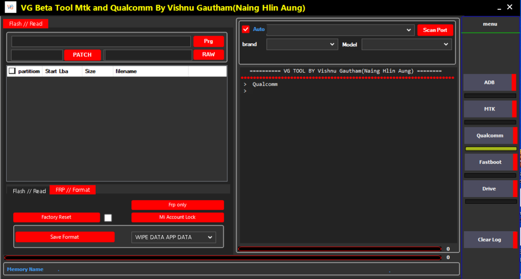 VG Beta Tool MTK And Qualcomm