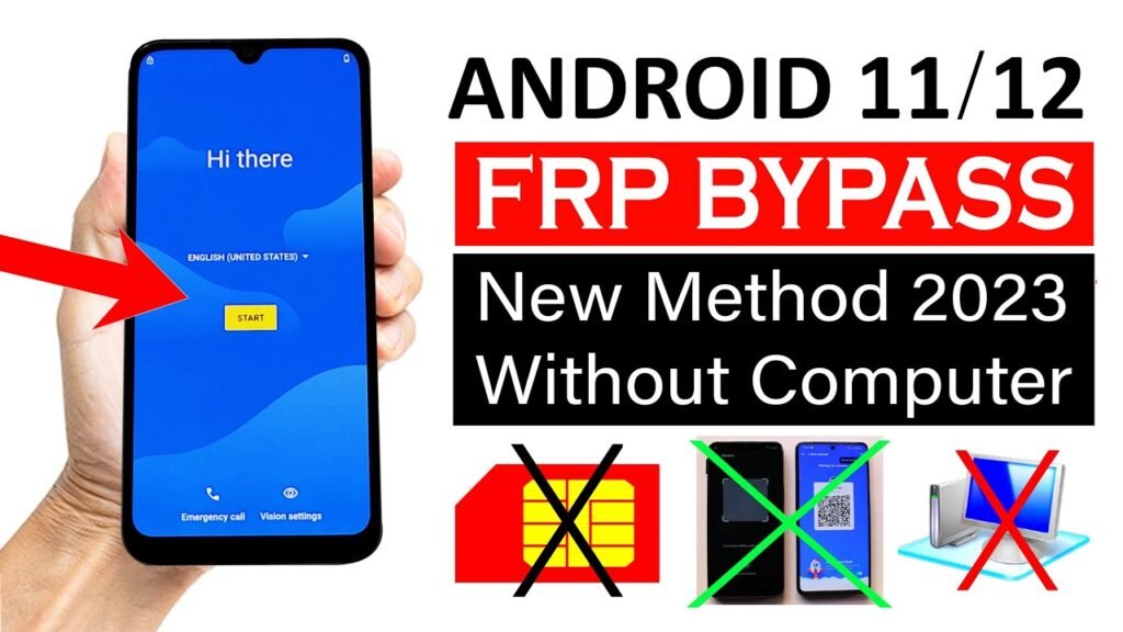 frp bypass android 12