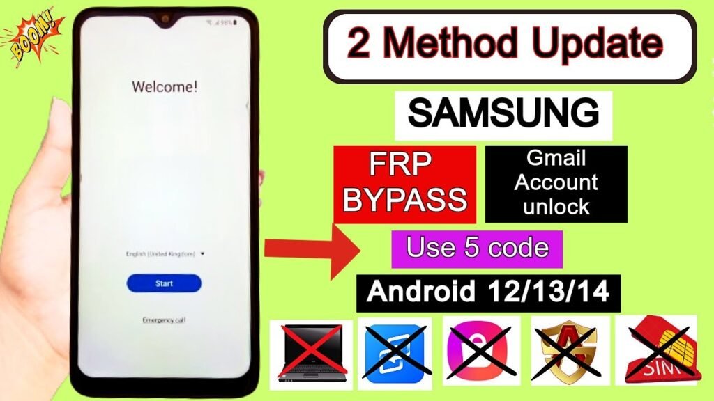 frp bypass android 12
