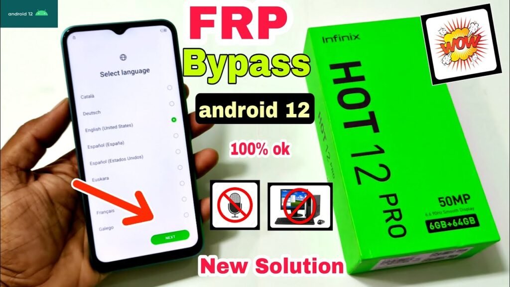 frp bypass android 12