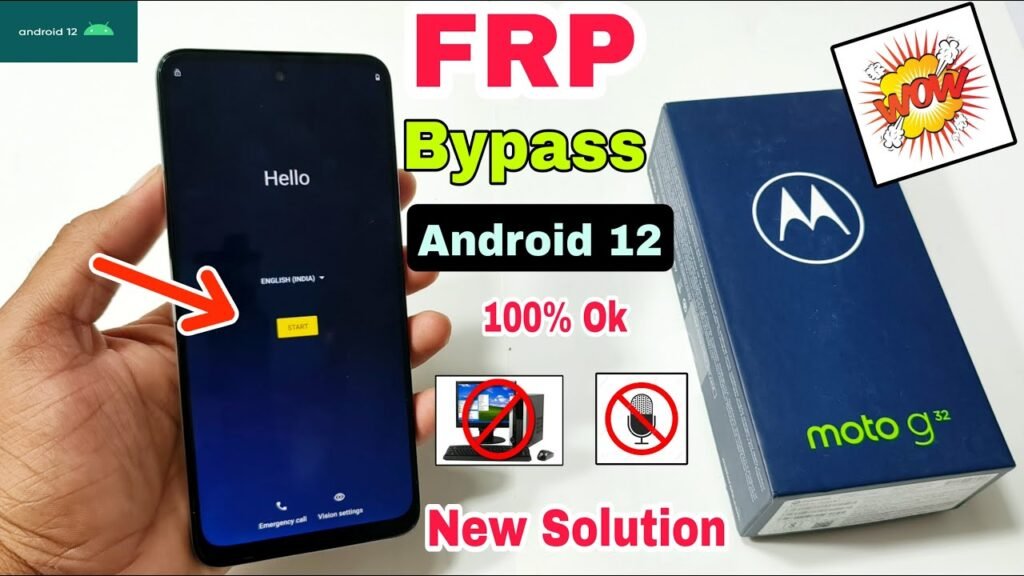 frp bypass android 12