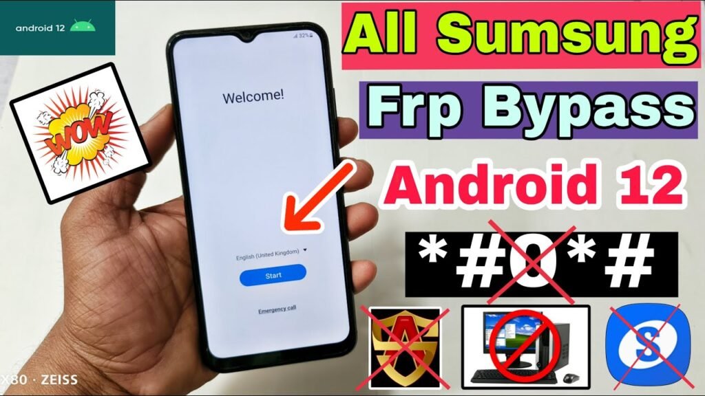 frp bypass android 12