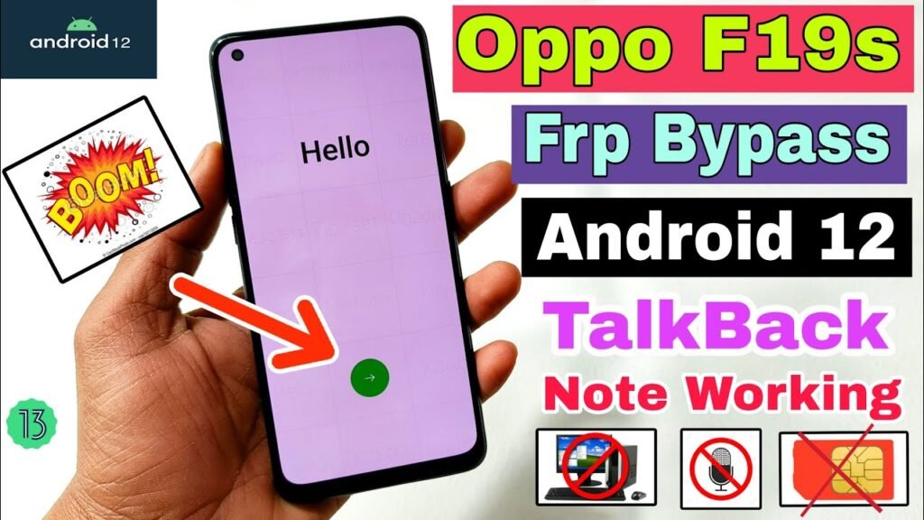 frp bypass android 12