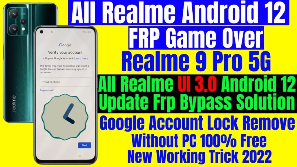 frp bypass android 12