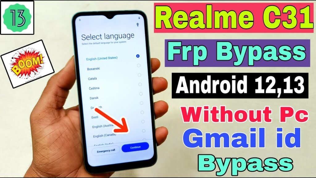frp bypass android 12