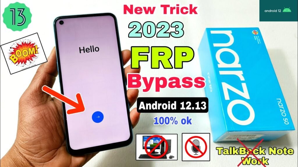 frp bypass android 12