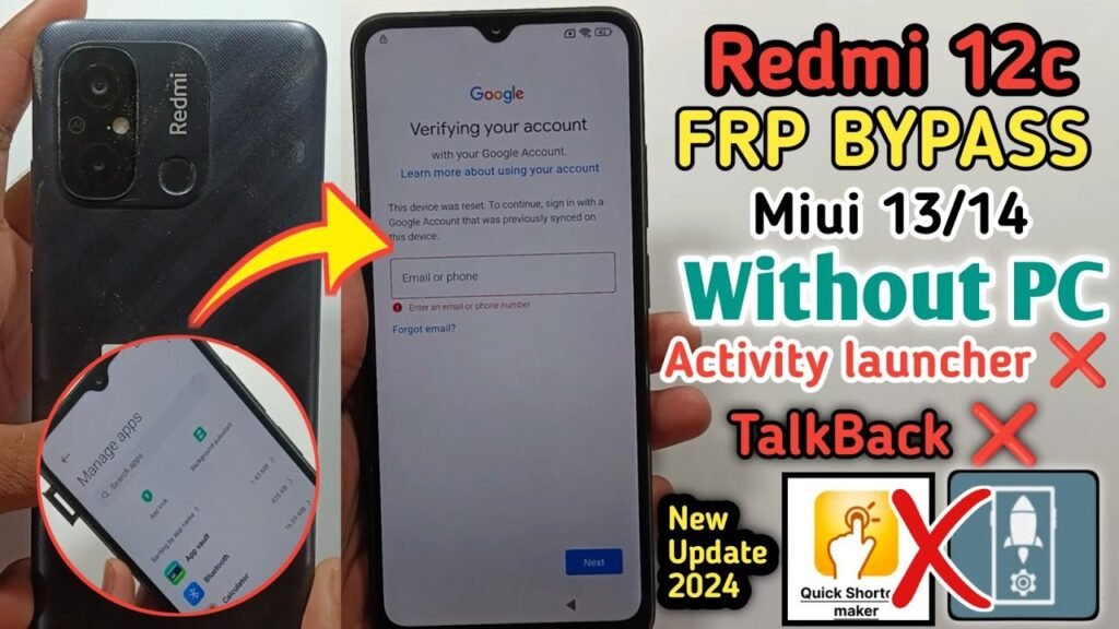 frp bypass android 12