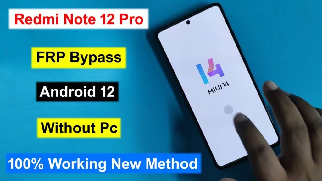 frp bypass android 12