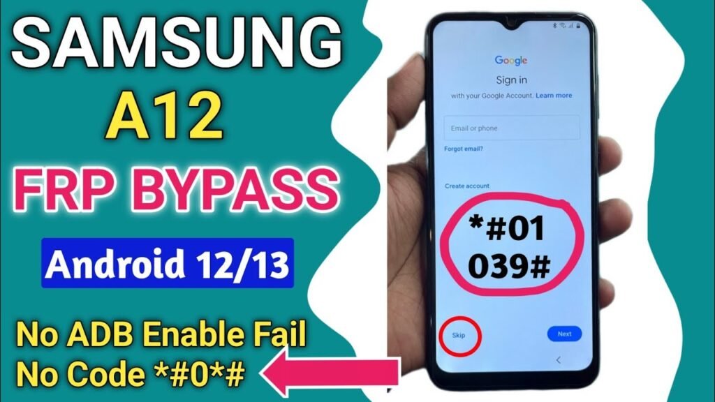 frp bypass android 12