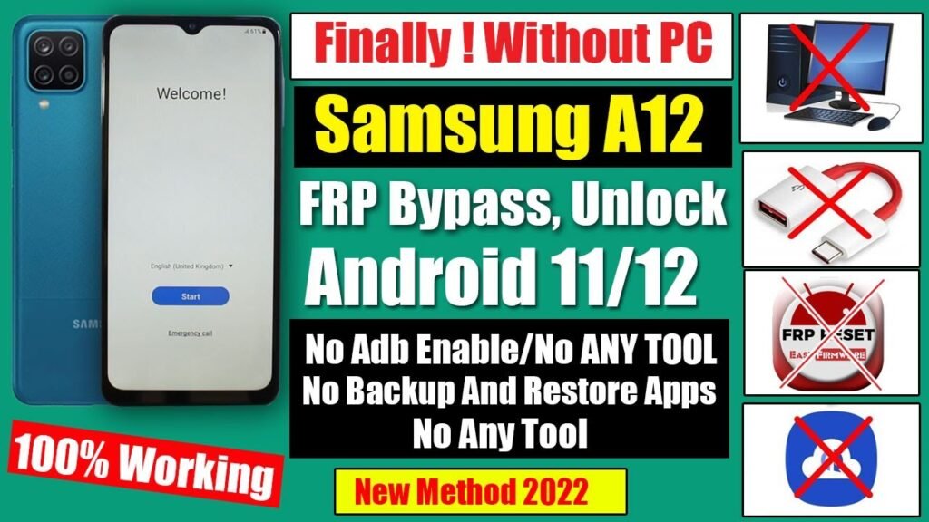 frp bypass android 12