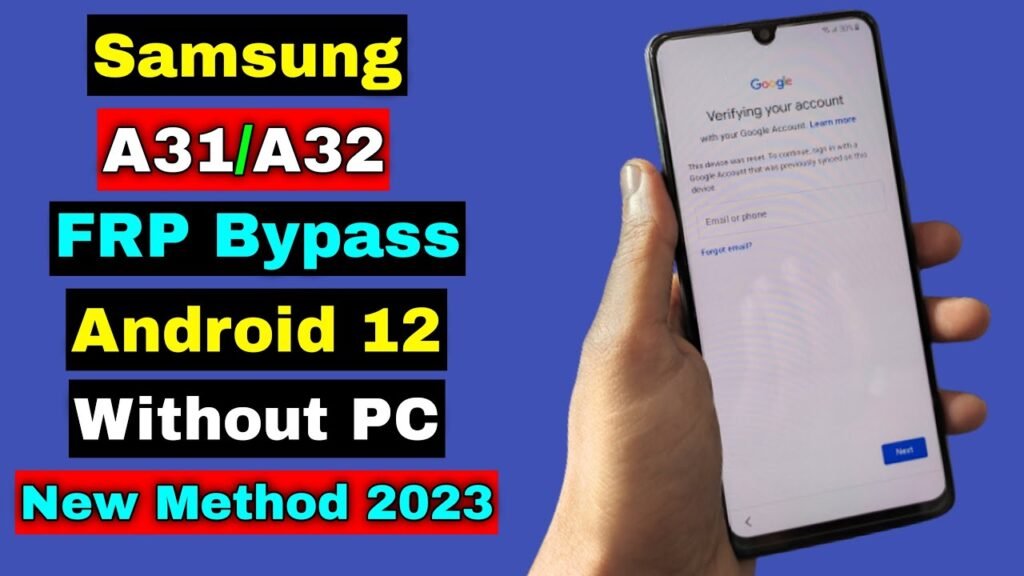 frp bypass android 12