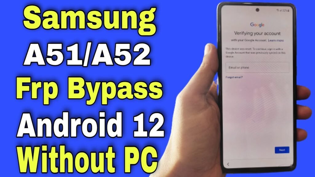 frp bypass android 12