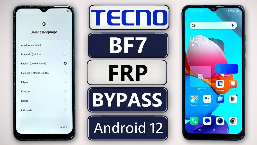 frp bypass android 12