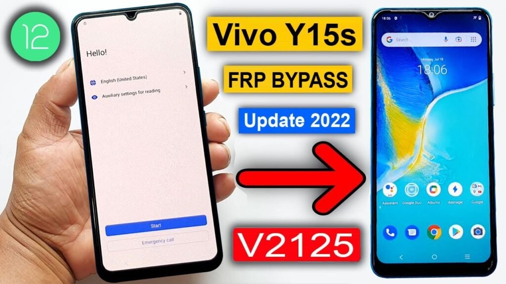 frp bypass android 12