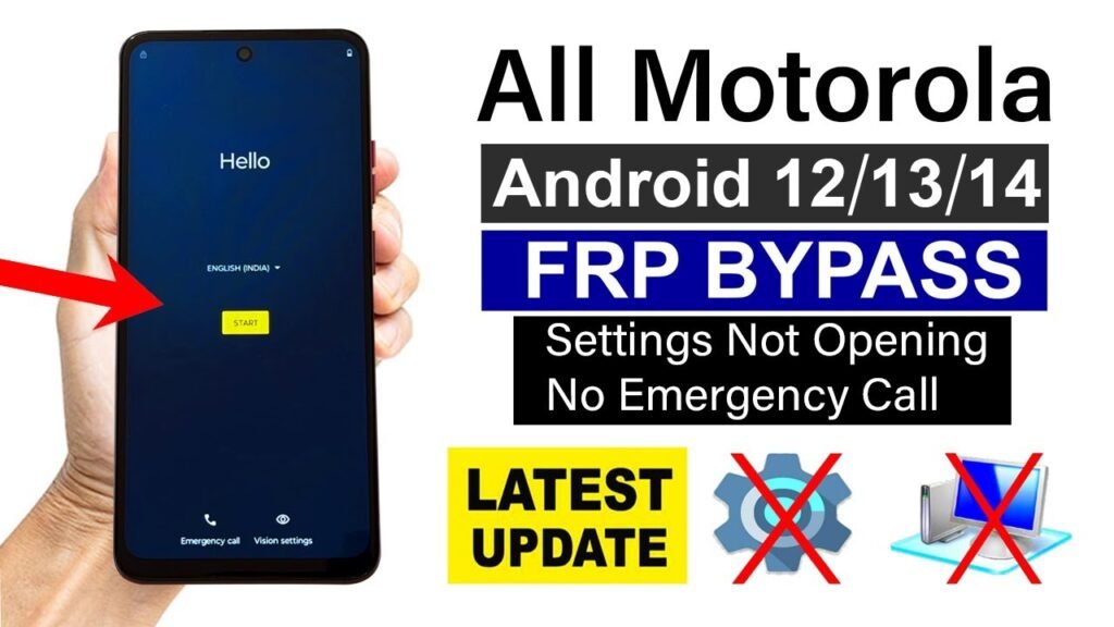 frp bypass android 12