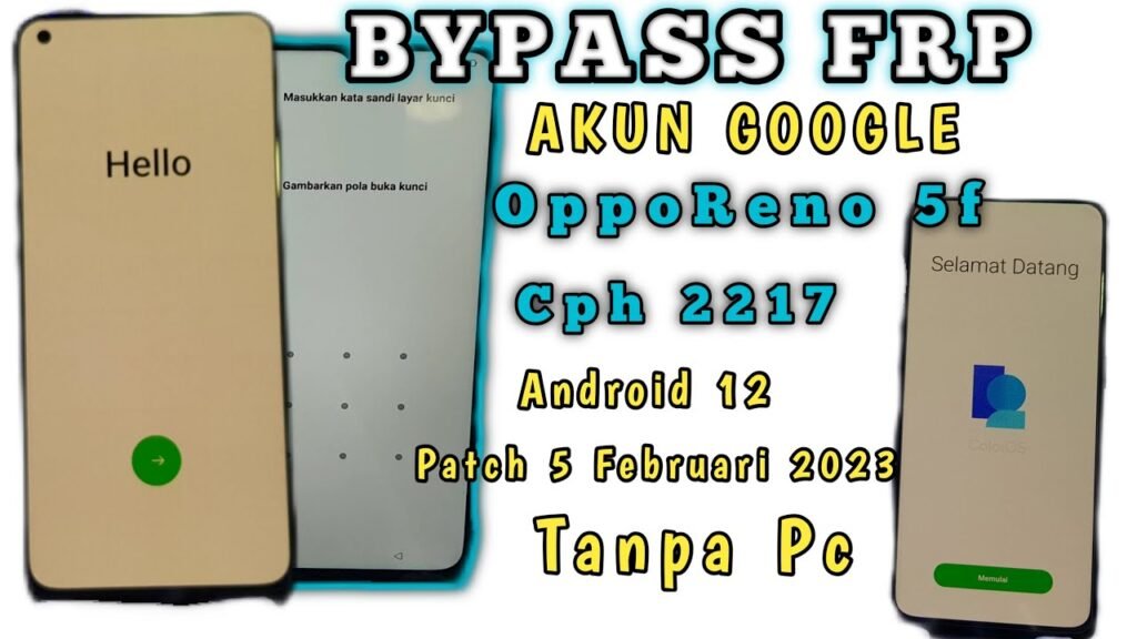 frp bypass android 12