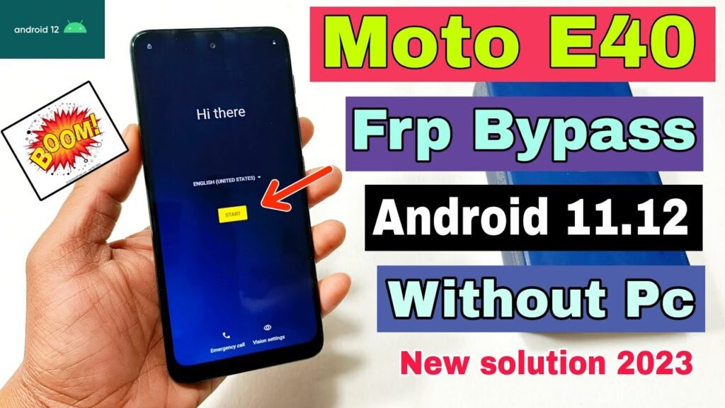 frp bypass android 12