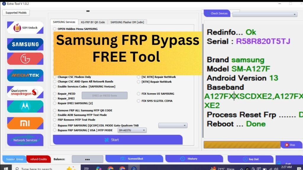 frp bypass android 12