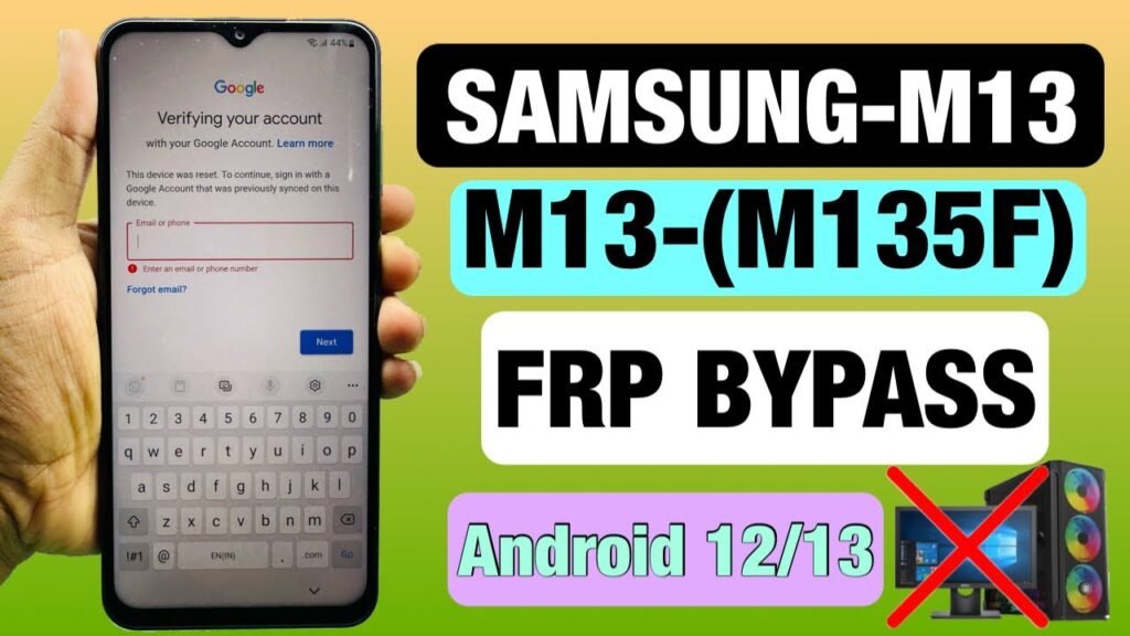 frp bypass android 12