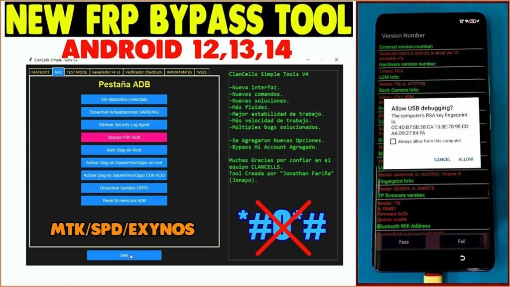 frp bypass android 12