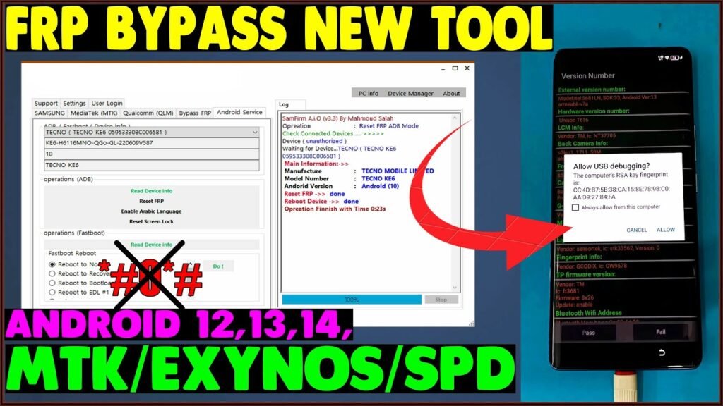 frp bypass android 12