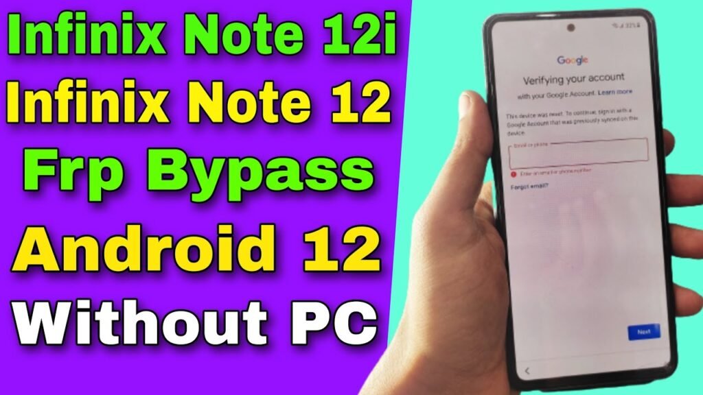 frp bypass android 12