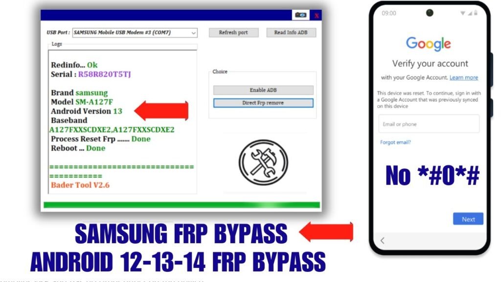 frp bypass android 12