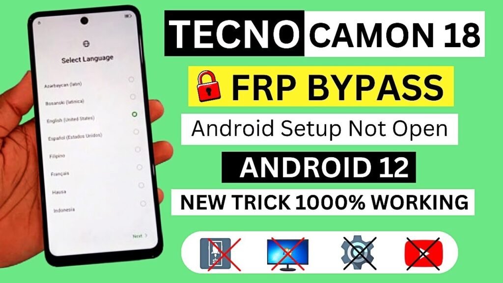 frp bypass android 12